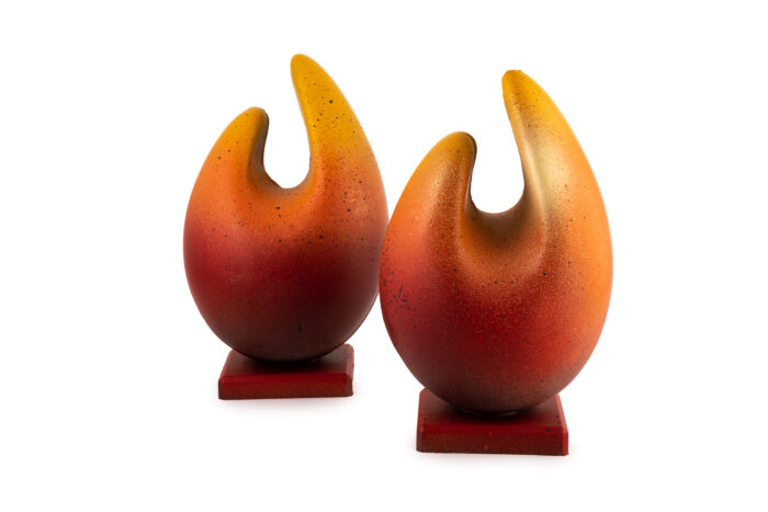 Design paasei "Vlam" - op aanvraag