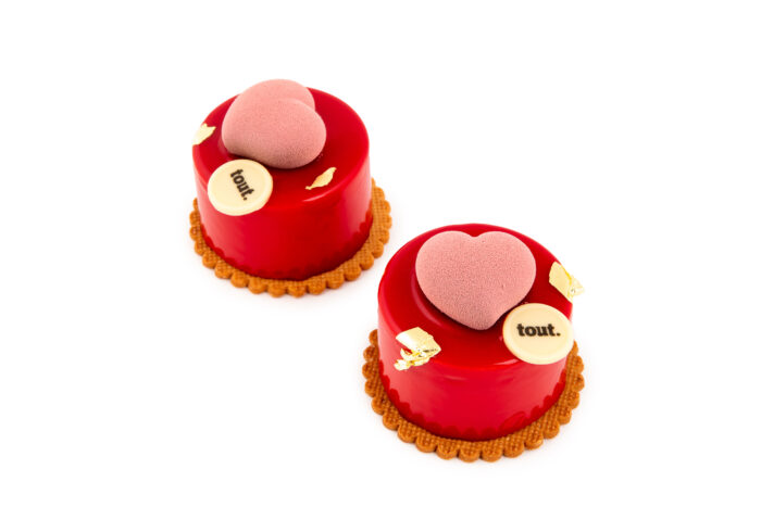 Valentijngebakje met Pistache, Framboos & Madagaskar Chocolade