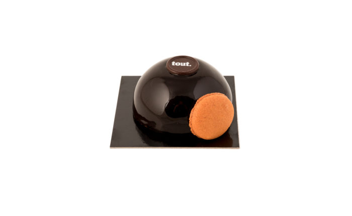 Gebakje Chocolade Bombe