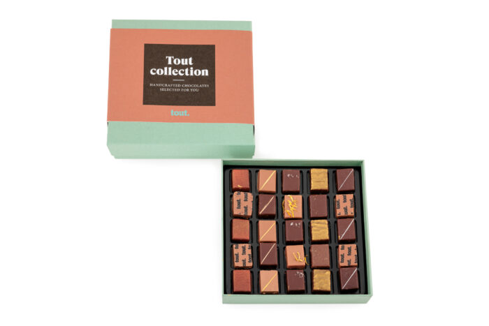 tout collectie snij bonbons