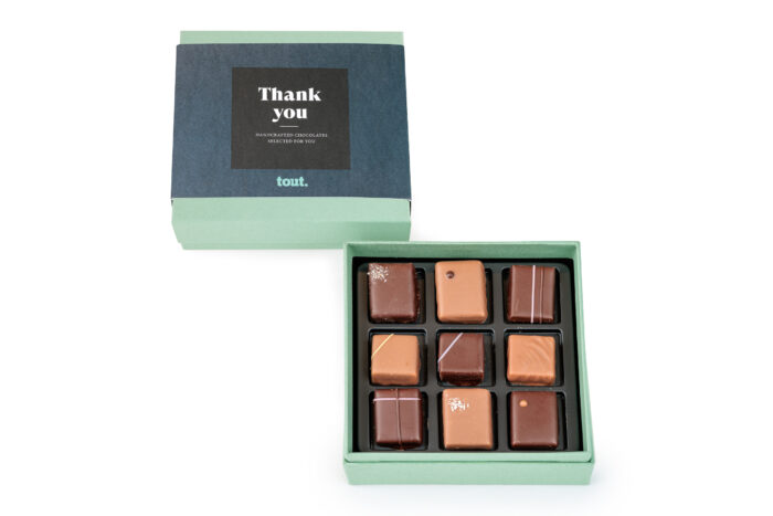 Thank you bonbons 9 stuks