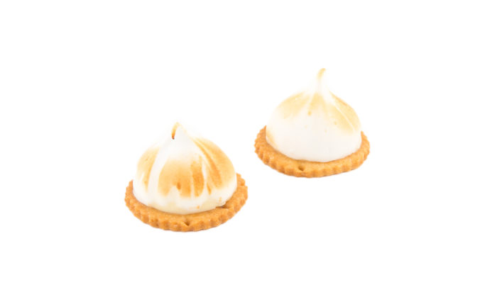 9 petit four lemon meringue